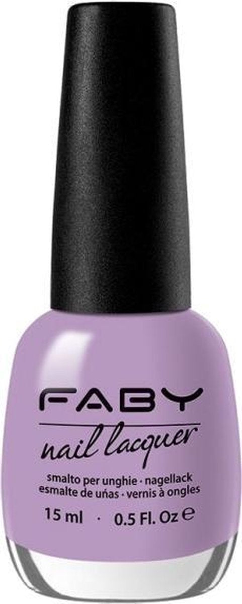 Faby Nagellak A Kiss From Beirut Dames 15 Ml Vegan Lila