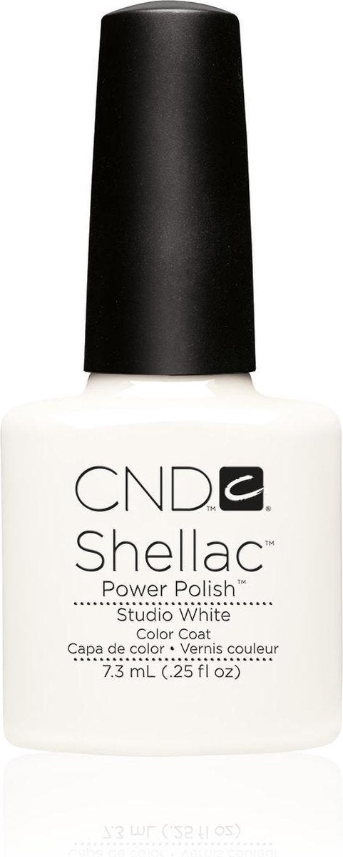 CND - Colour - Shellac - Gellak - Studio White - 7