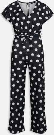 SISTERS POINT Jumpsuit Girl - JU V4  Black_cream