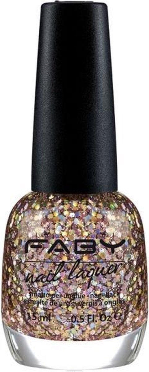 Faby Nagellak A Perfect Day Dames 15 Ml Vegan Zilver/roze