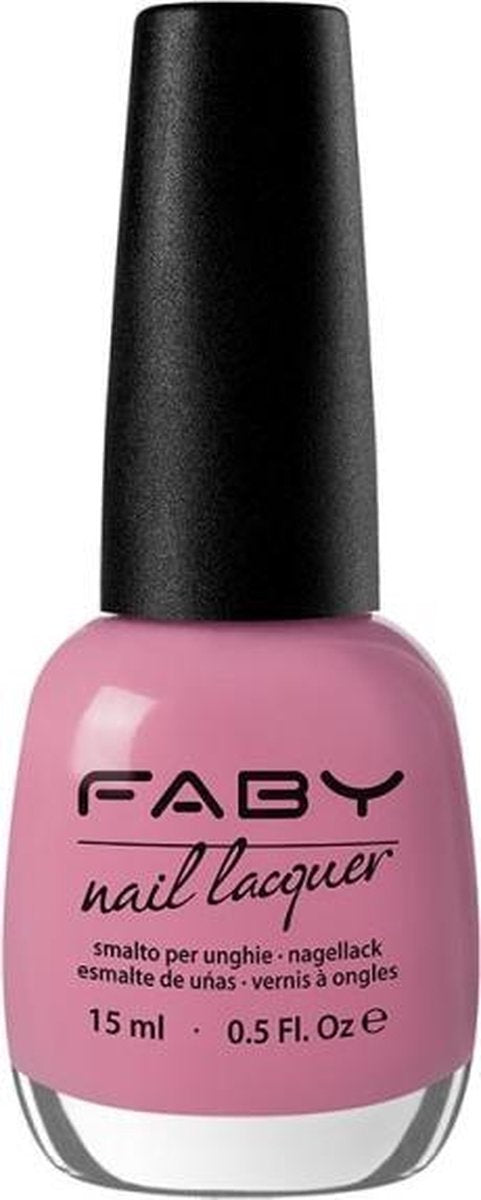 Faby Nagellak #irony Dames 15 Ml Vegan Roze