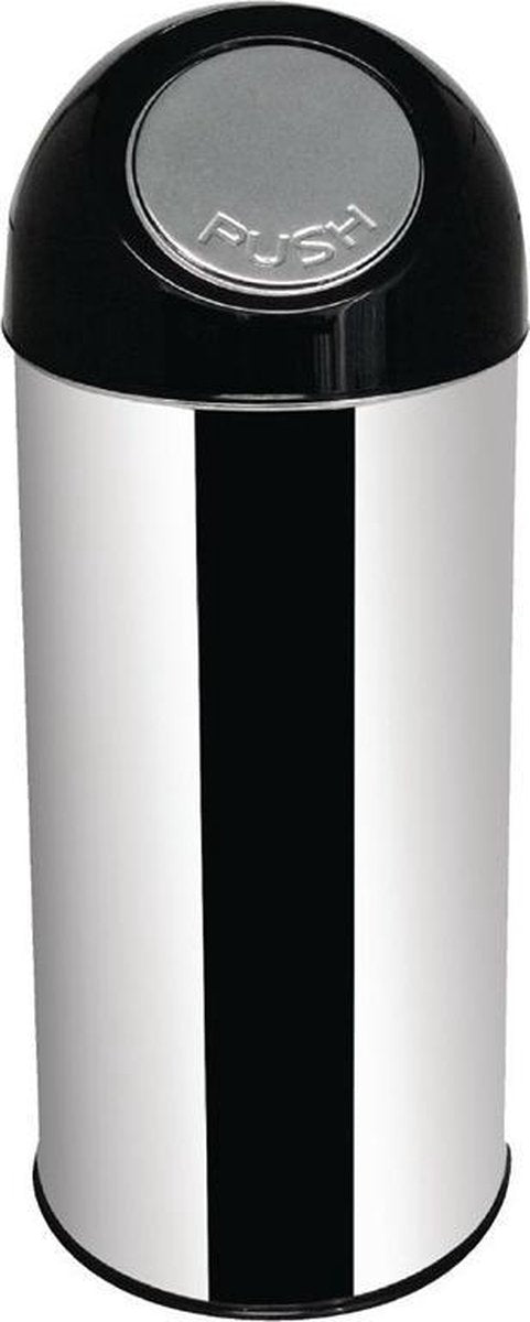 Bolero RVS afvalbak 50ltr