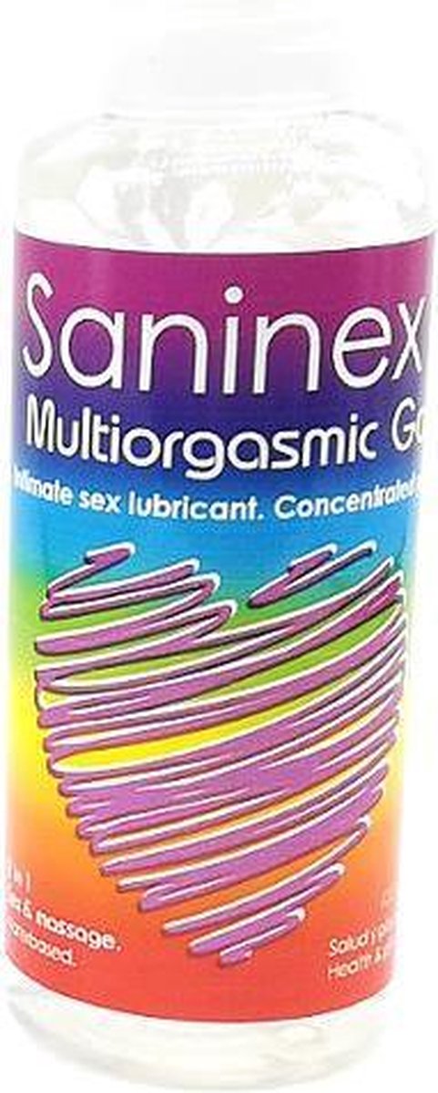 MULTIORGASMIC GAY ÍNTIMO LUBRICANTE SEXUAL 2 EN 1 SEX & MASSAGE - 100ML TALLA ST
