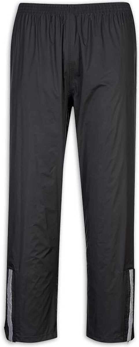 regenbroek Dry & Go heren nylon zwart maat L