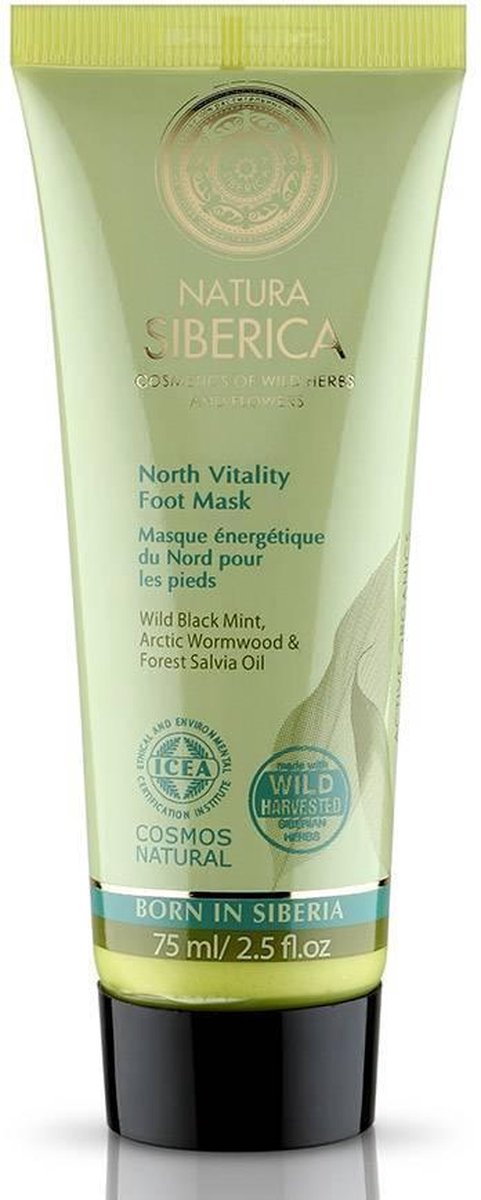 Natura Siberica North Vitality Foot Mask 75 ml