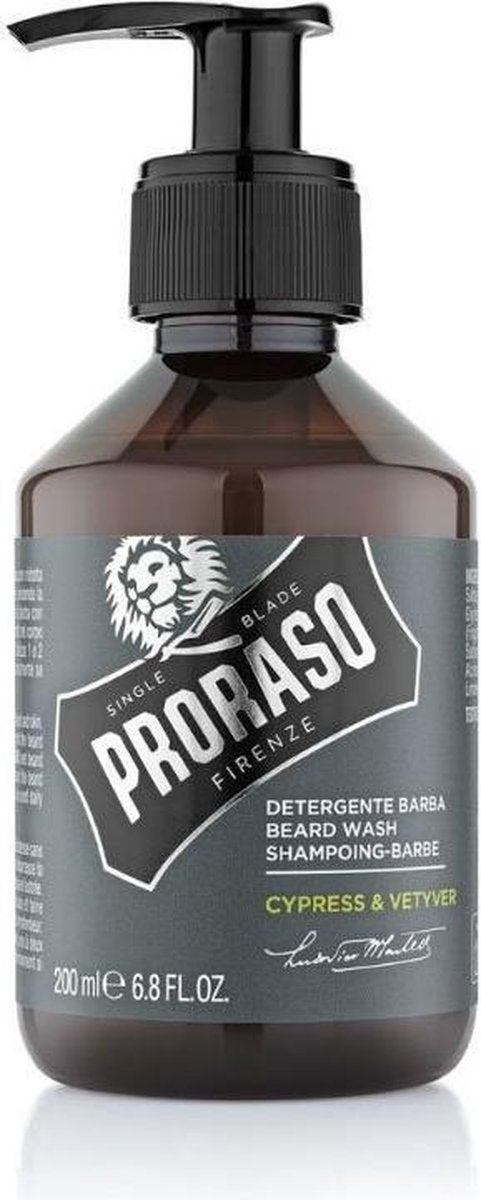 Proraso Combi Pack Cypress & Cetyver/Proraso/Baard Olie/Baard Shampoo/Proraso Baard Olie/Proraso Baard Shampoo