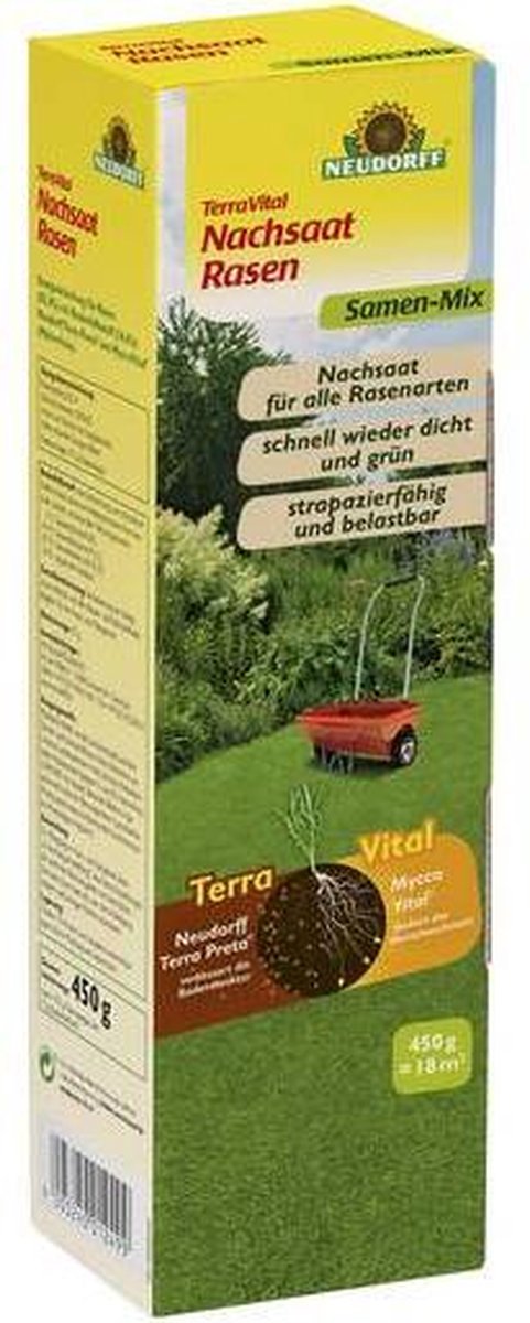 Neudorff Bijzaaien gazon Terra Preta - 450 g