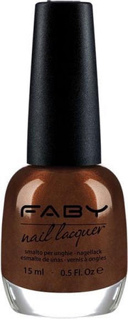 Faby Nagellak Look How They Shine Dames 15 Ml Vegan Brons