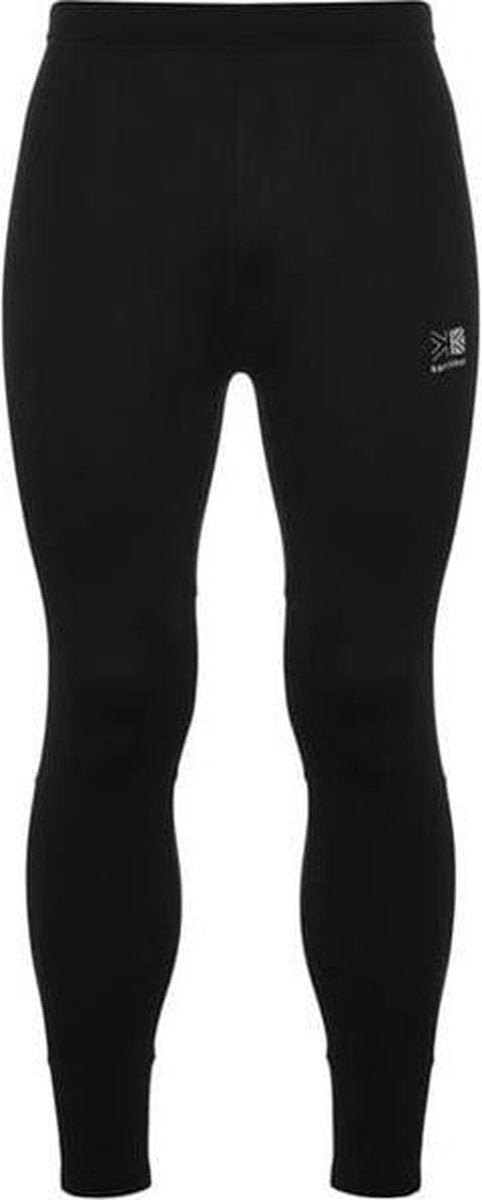 Karrimor Hardloop Tight - Hardloopbroek - Heren - Zwart/Fluo geel - S