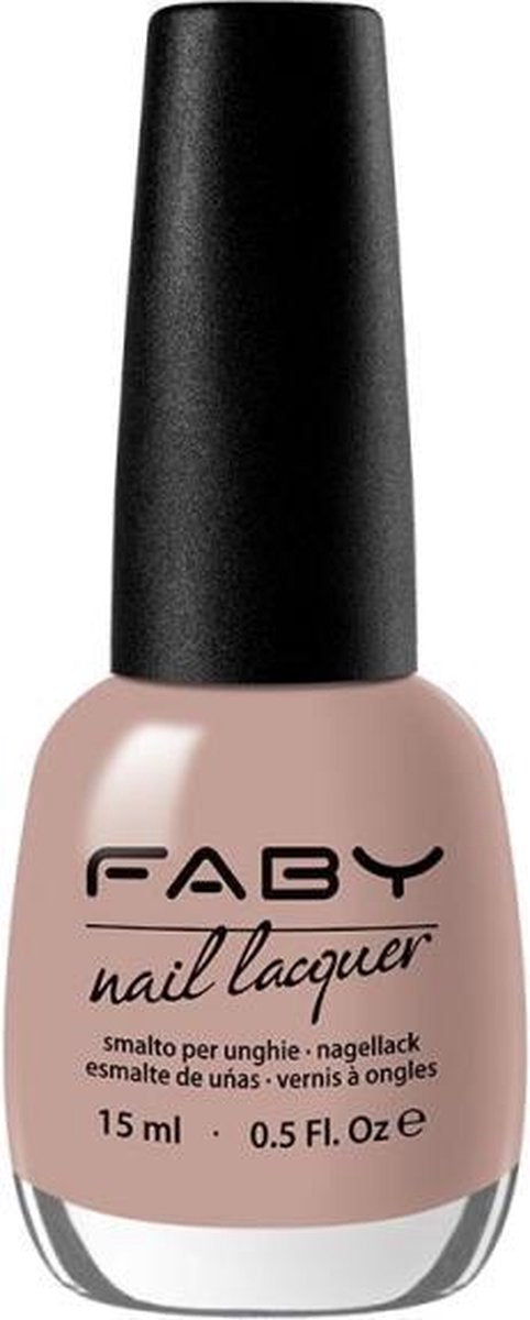 Faby Nagellak Blushing Beauty Dames 15 Ml Vegan Oudroze