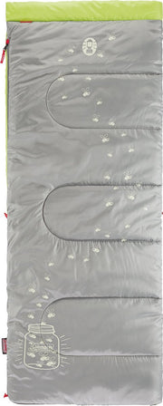 Coleman Glow-in-the-dark Kinderslaapzak - 167 x 66 cm - Groen/grijs