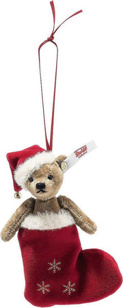Steiff Kerstmis teddybeer ornament 12 cm. EAN 006043