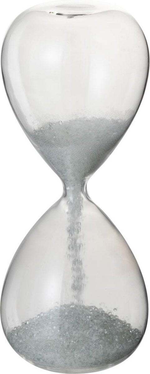 J-Line Zandloper Parels Glas Wit Extra Small