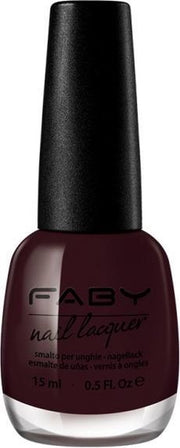 Faby Nagellak Embers Dames 15 Ml Vegan Bordeaux