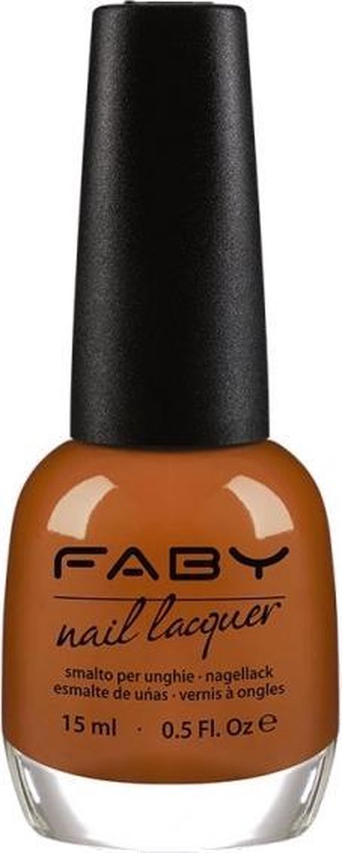 Faby Nagellak The Fifth Ace Dames 15 Ml Vegan Terracotta