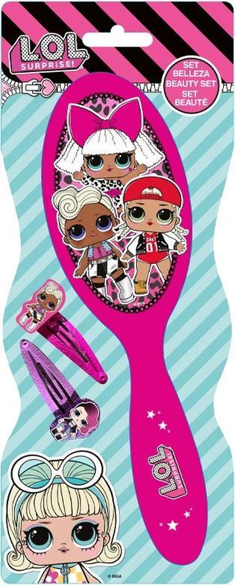 Cartoon L.o.l. Surprise Beauty Set Lote 3 Pcs