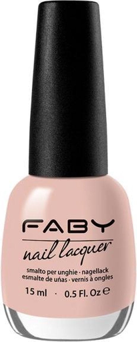 Faby Nagellak Camellia Dames 15 Ml Vegan Zachtroze