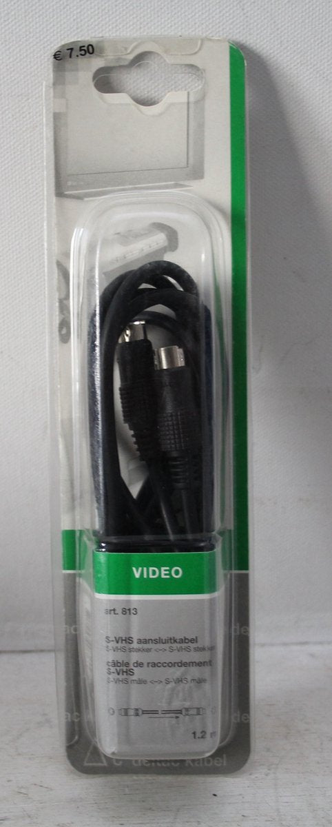 Deltac 813 S-VHS aansluitkabel 1.2m