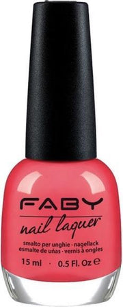 Faby Nagellak Not To Miss A Trick Dames 15 Ml Vegan Koraalrood