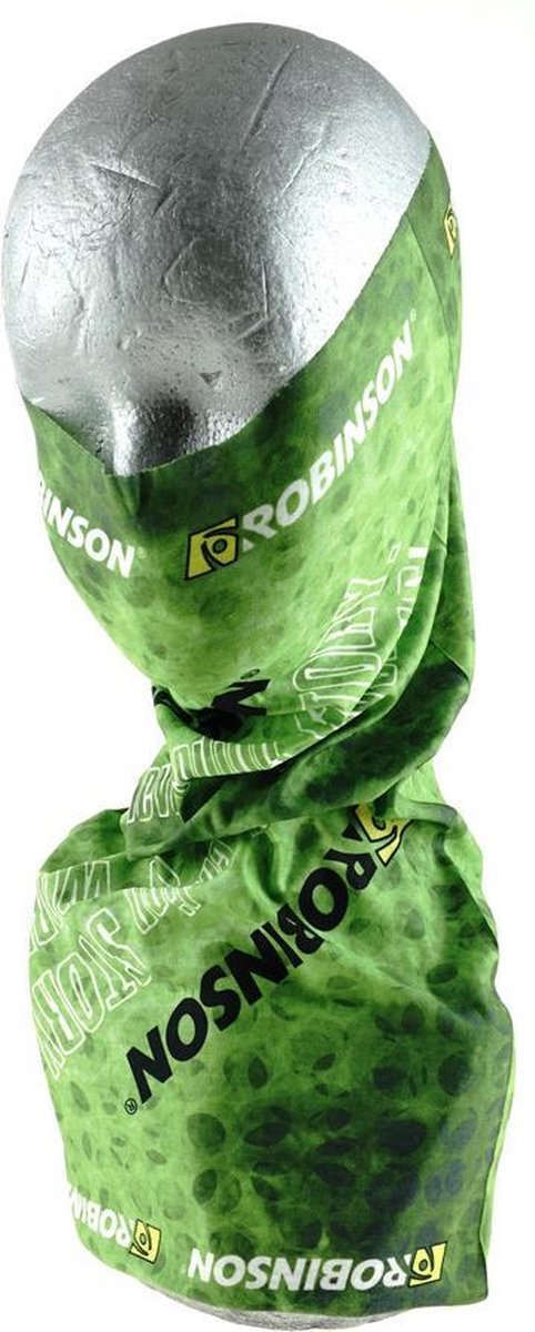 Mondkap - Shawl - Col - Antibacterieel effect - Robinson - Groen - Ook als mondkap te gebruiken