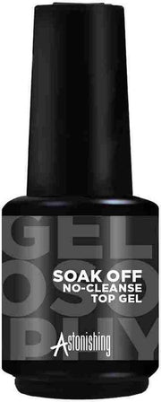 Gelosophy Soak Off No Cleanse Top Gel Non Yellowing