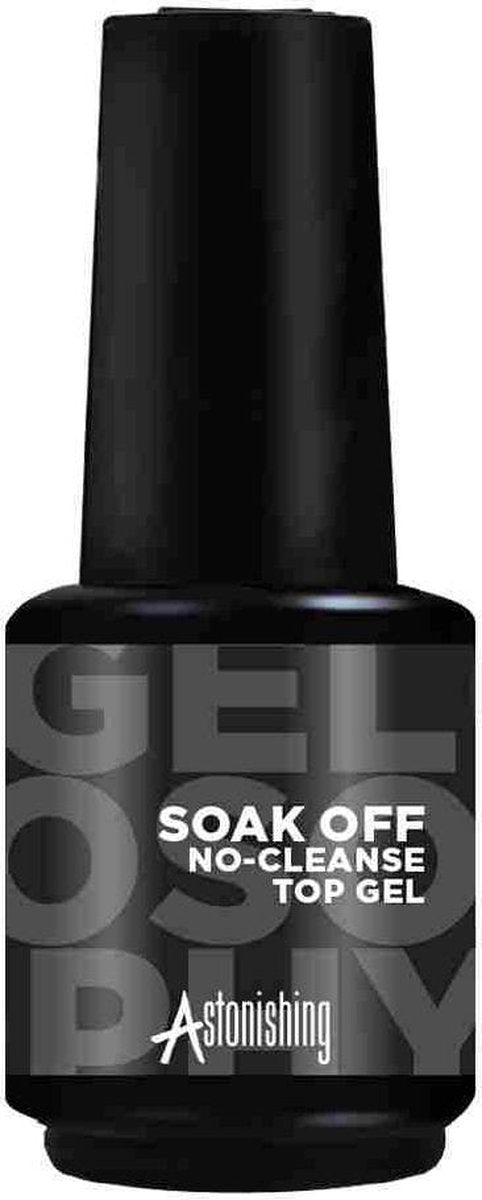 Gelosophy Soak Off No Cleanse Top Gel Non Yellowing