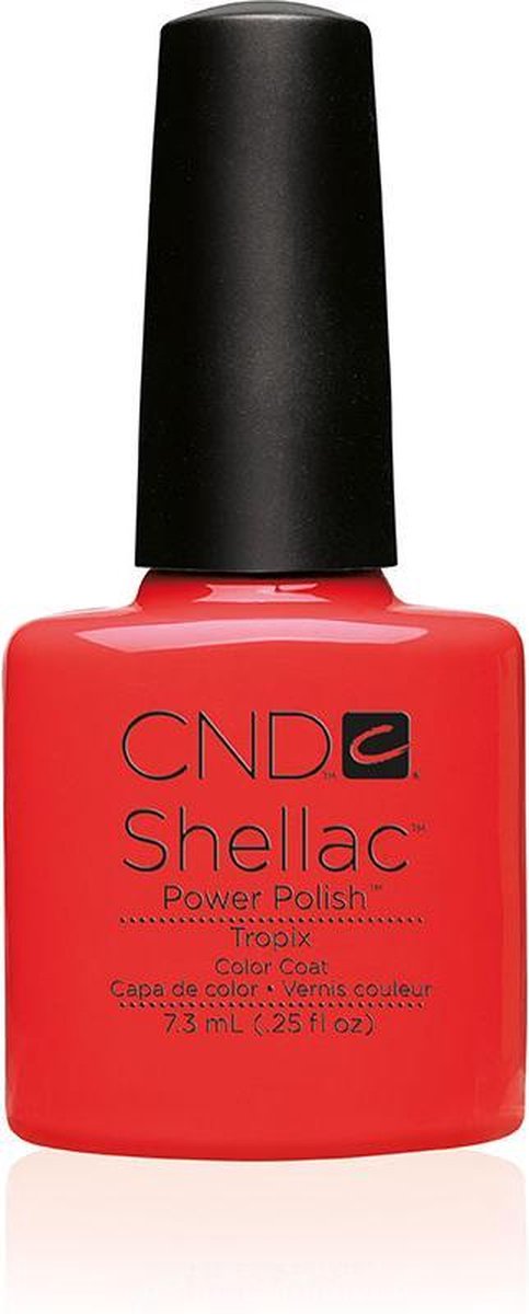 CND Shellac color coat - tropix color