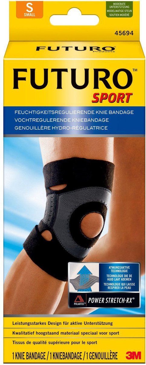 FUTURO™ Sport vochtregulerende kniesteun Small