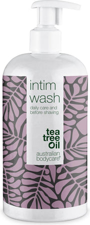 Australian Bodycare Intim Wash 500ml | Intieme Wasemulsie voor Vrouwen & Mannen met Natuurlijke &Vegan Australische Tea Tree Olie voor de Vrouwelijke Hygiëne & Scheren | De Wasemulsie is Dermatologisch getest en pH-Neutraal
