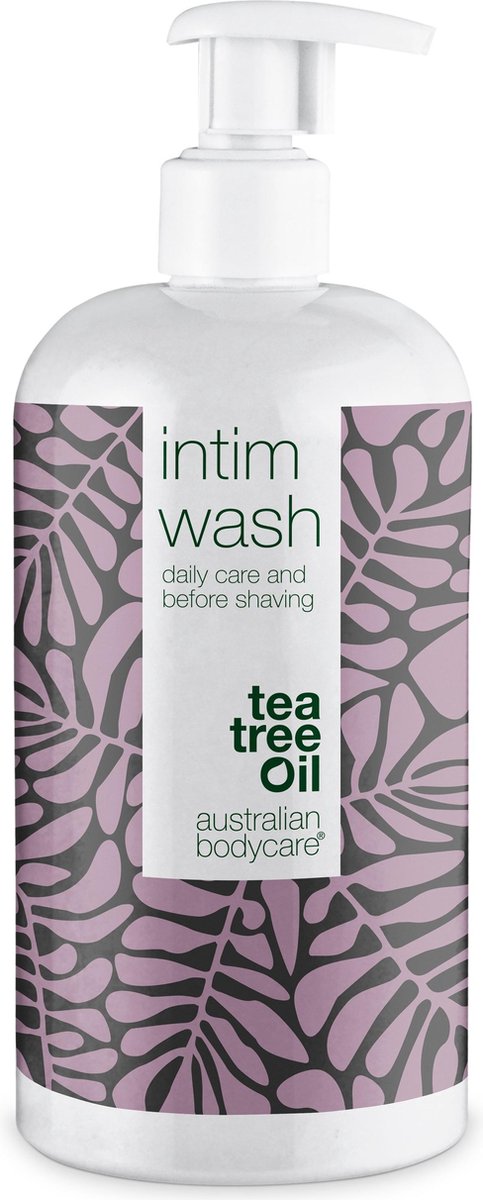Australian Bodycare Intim Wash 500ml | Intieme Wasemulsie voor Vrouwen & Mannen met Natuurlijke &Vegan Australische Tea Tree Olie voor de Vrouwelijke Hygiëne & Scheren | De Wasemulsie is Dermatologisch getest en pH-Neutraal
