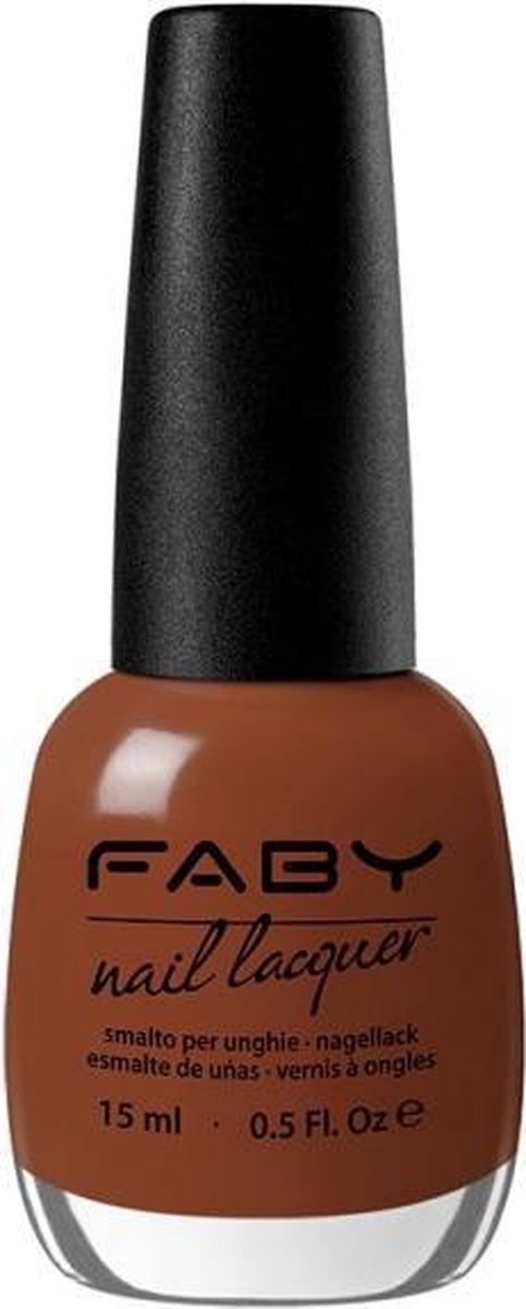 Faby Nagellak Haute Couture Dames 15 Ml Vegan Terracotta