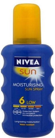 Nivea Sun - Verzorgende Spray - SPF 6 - Zonnebrandlotion