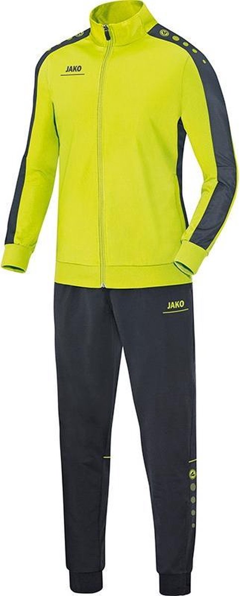 Polyestervest Striker Lime/Antraciet JR