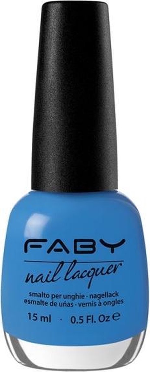 Faby Nagellak Let's Dance Dames 15 Ml Vegan Blauw