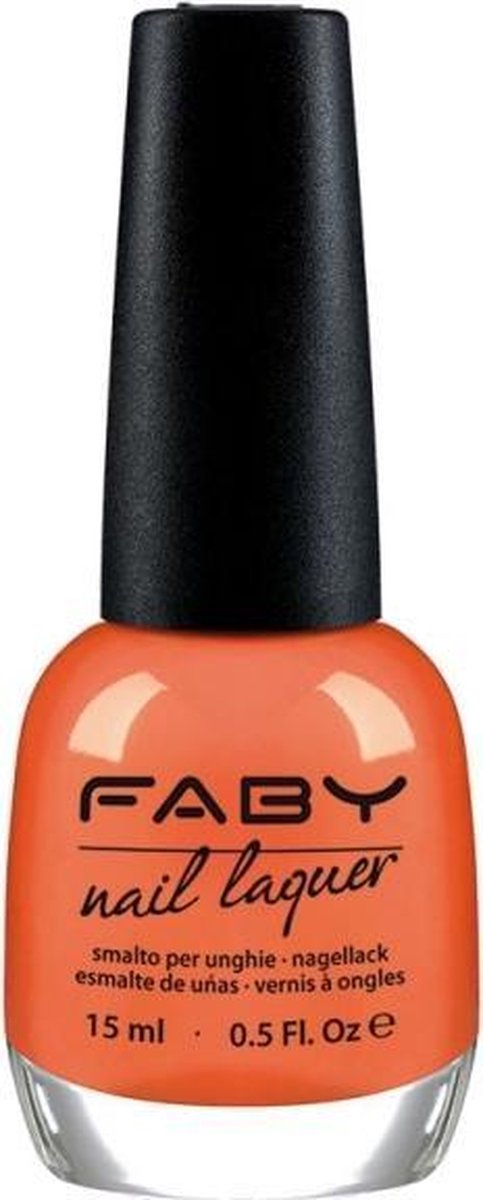 Faby Nagellak You Are My Sunshine! Dames 15 Ml Vegan Oranje