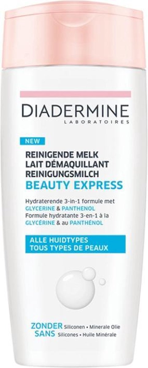 Diadermine Reinigingsmelk Beauty Express 3in1 1x200ml