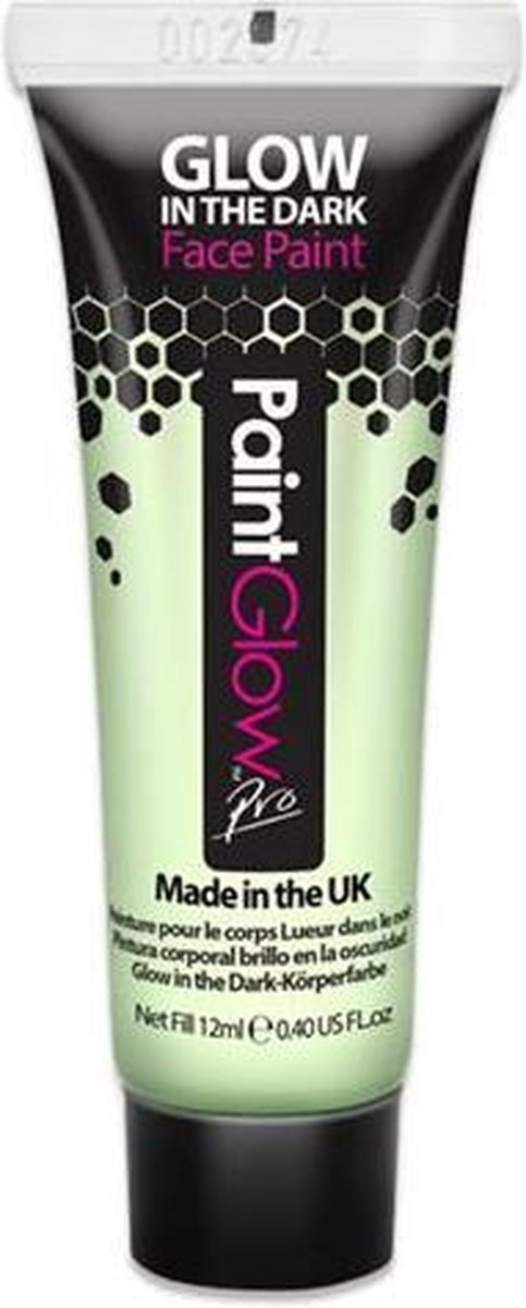 Paintglow schmink glow in the dark doorzichtig 12 ml