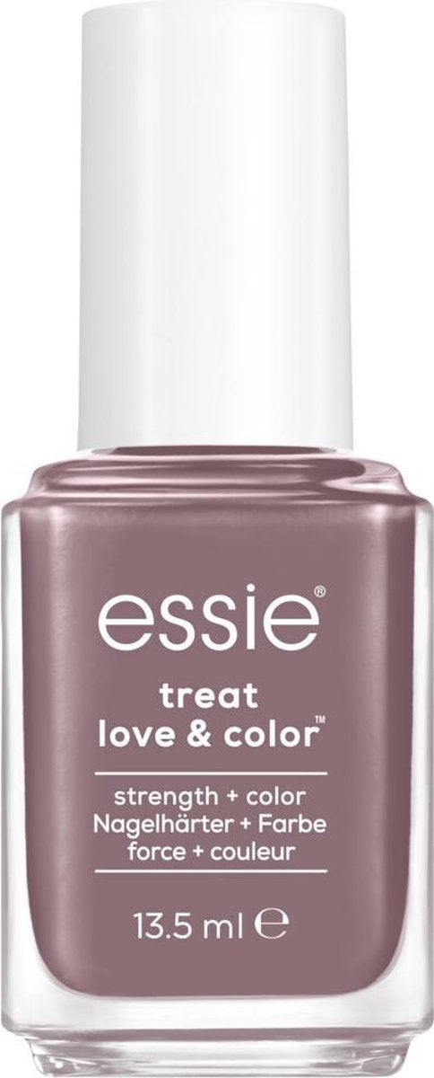 Essie treat love & color - 90 on the mauve - grijs - nagelverharder met collageen & camellia-extract - 13