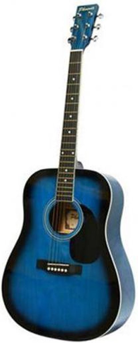 Phoenix Akoestische Western Gitaar - Blue Sunburst