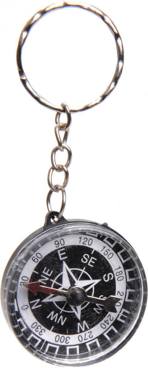 5 STUKS | Kompas Sleutelhanger (Traktatie / Uitdeelcadeautjes)