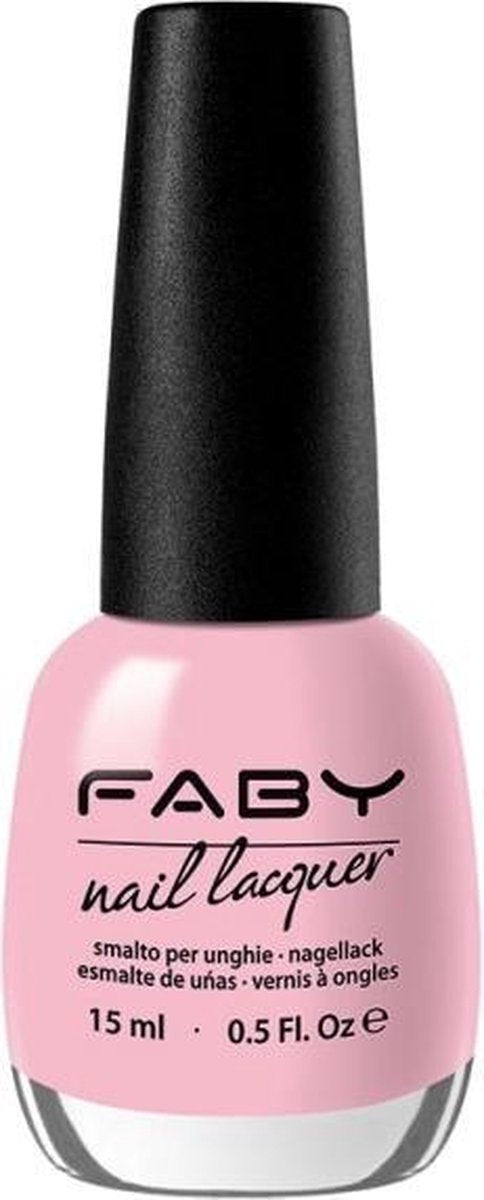 Faby Nagellak Ciao Bella Dames 15 Ml Vegan Lichtroze