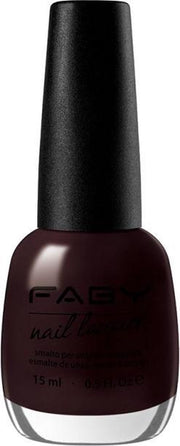 Faby Nagellak Kikka's Closet Dames 15 Ml Vegan Donkerbruin