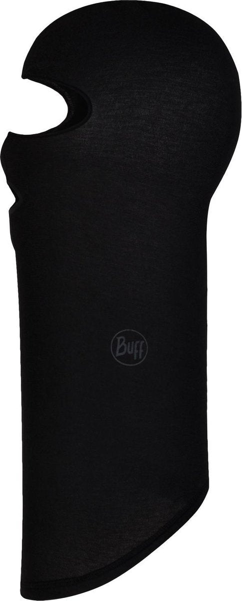Buff Microfiber Balaclava Unisex Facemask - Black - One Size
