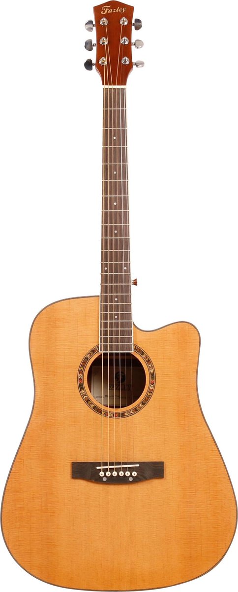 Fazley W65-NT akoestische western gitaar naturel