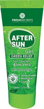 Fresh Secrets Aftersun Green Relief 96% Aloe Vera 230ml