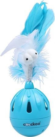 Coockoo cattoy tumbler tuimerlaar blauw - 7x7x19