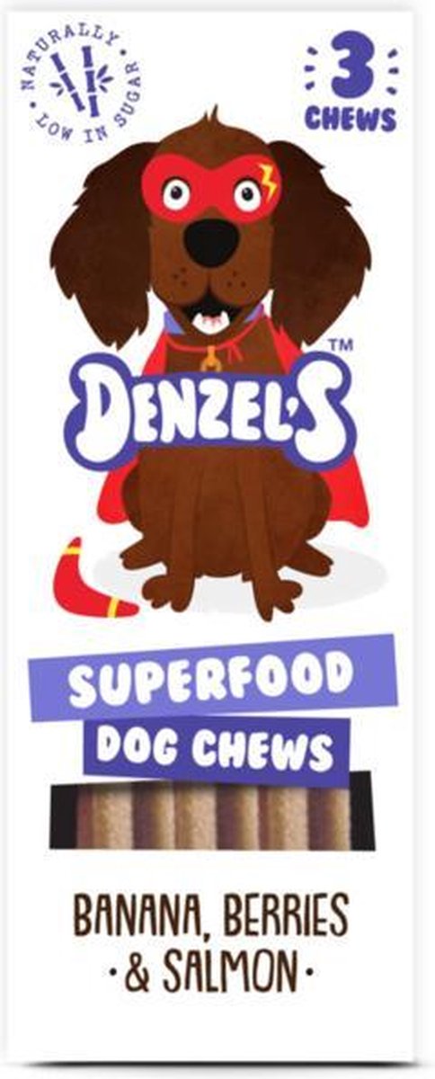 Denzel's Kauwstick - 100% Natuurlijk - Banaan
