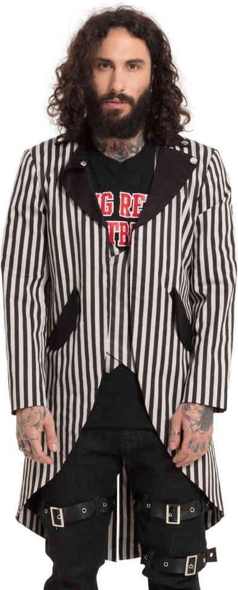 Jawbreaker Jacket -L- Freakshow Zwart/Wit
