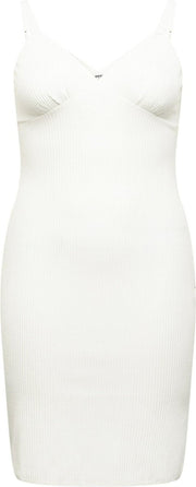Glamorous Curve gebreide jurk Offwhite-16 (Xxl)