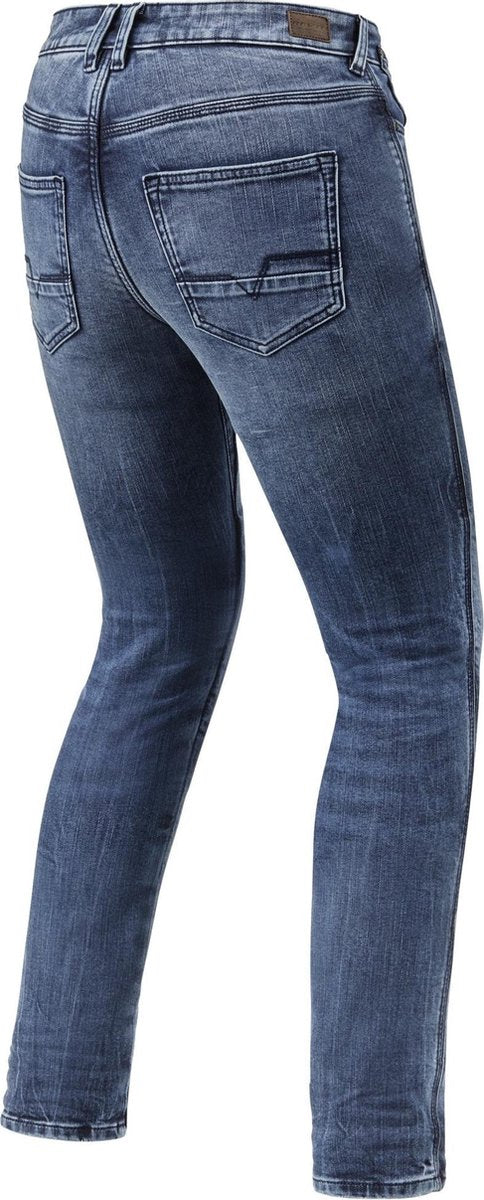 REV'IT! Victoria Lady SF Medium Grey Used Motorcycle Jeans L32/W26